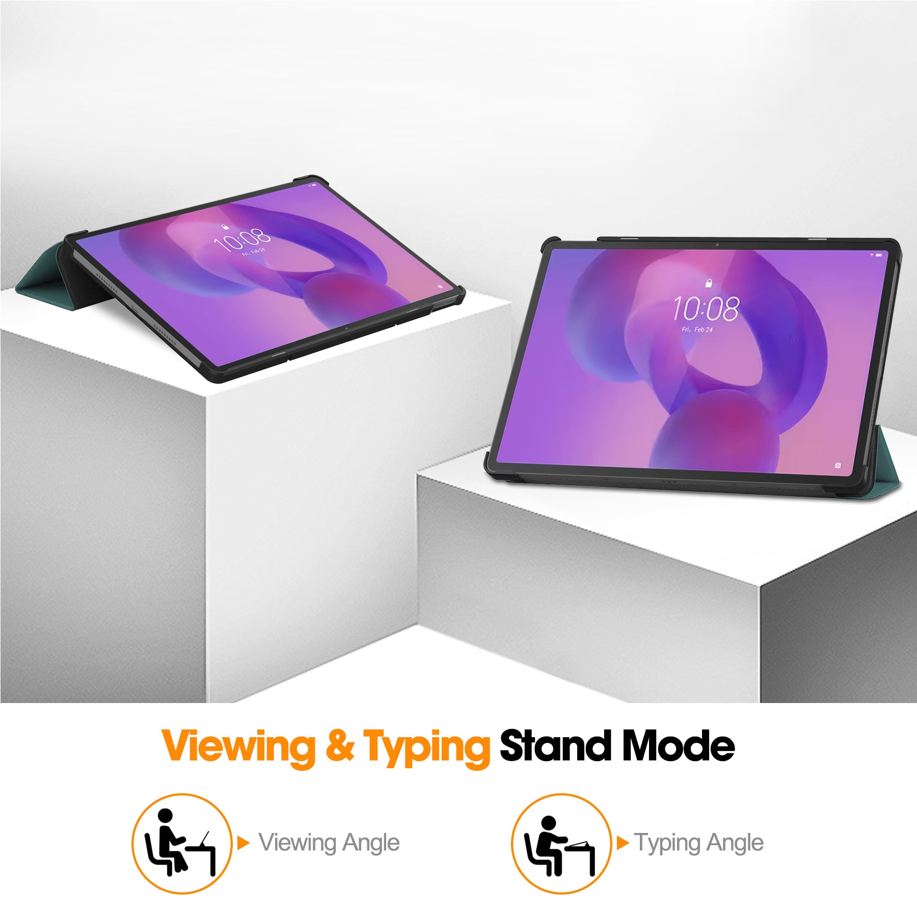 Husa DDOLI® pentru tableta Lenovo IDEA Tab PRO, 12.7 inch, Verde
