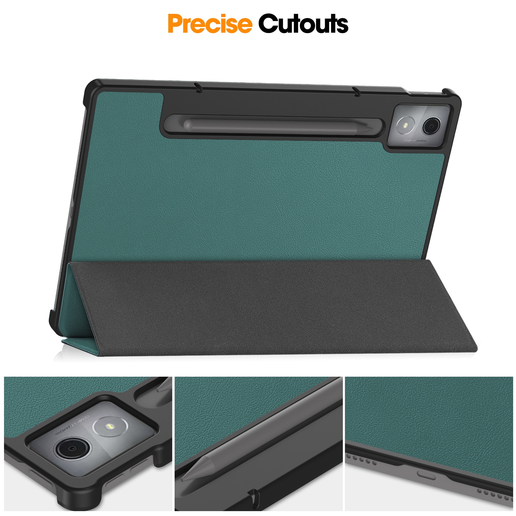 Husa DDOLI® pentru tableta Lenovo IDEA Tab PRO, 12.7 inch, Verde