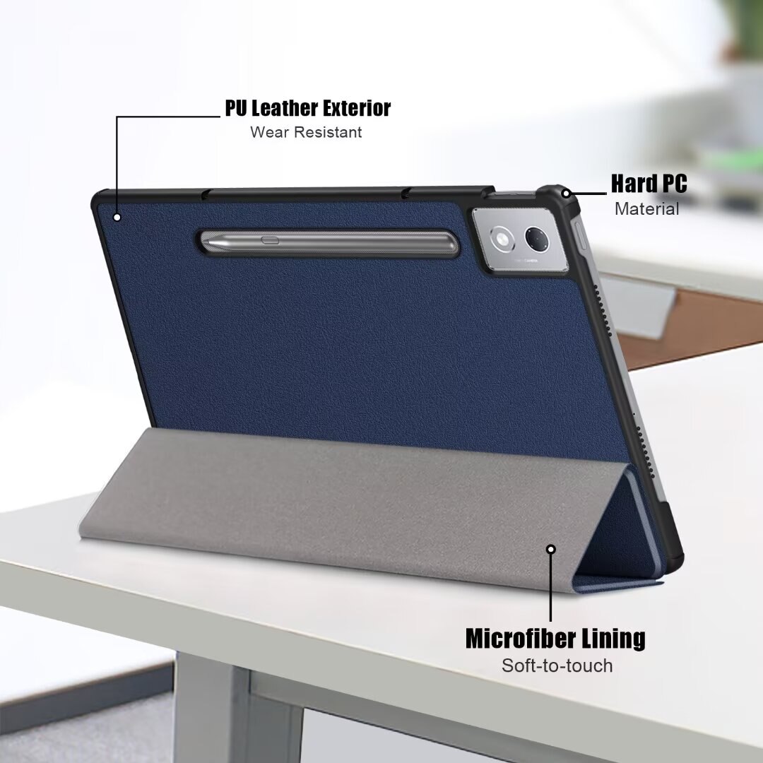 Husa DDOLI ® pentru tableta Lenovo IDEA Tab PRO, 12.7 inch, Albastru