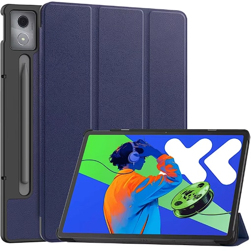 Husa DDOLI ® pentru tableta Lenovo IDEA Tab PRO, 12.7 inch, Albastru