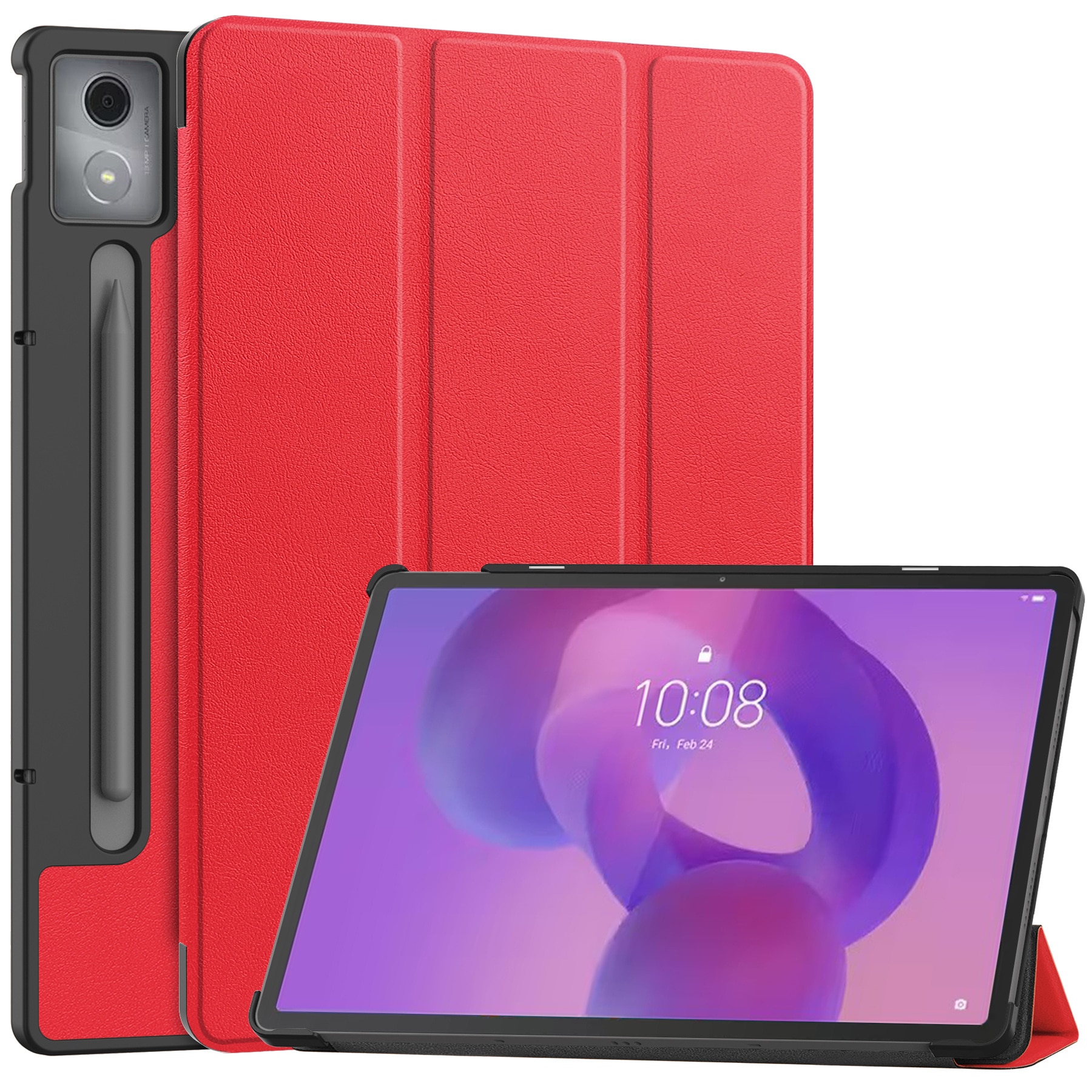 Husa DDOLI ® pentru tableta Lenovo IDEA Tab PRO, 12.7 inch, Rosu