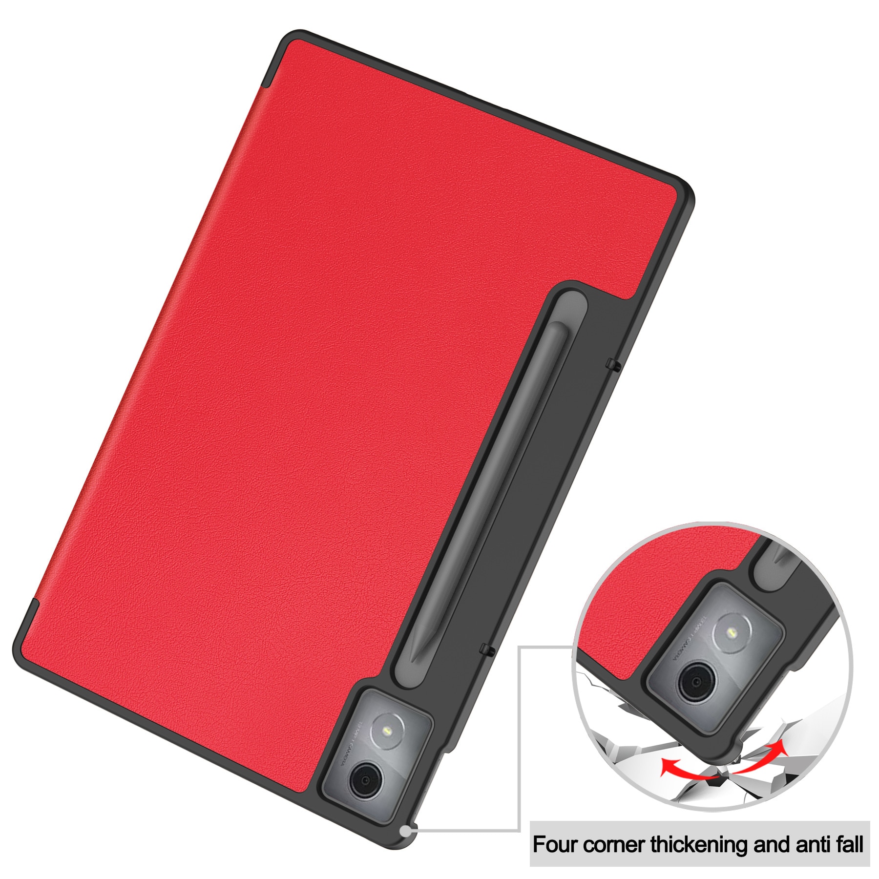 Husa DDOLI ® pentru tableta Lenovo IDEA Tab PRO, 12.7 inch, Rosu