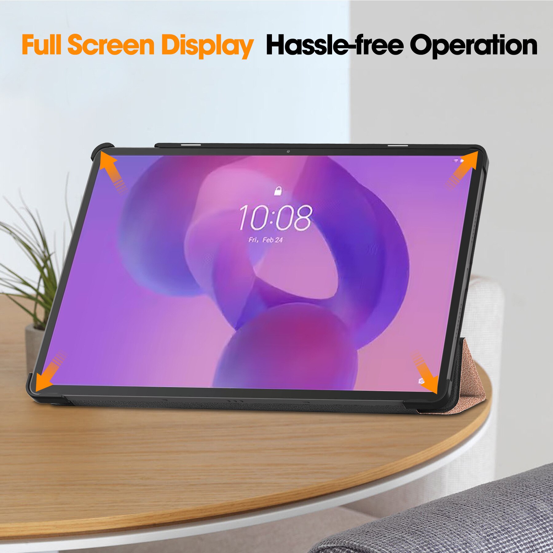 Husa DDOLI ® pentru tableta Lenovo IDEA Tab PRO, 12.7 inch, Rosu