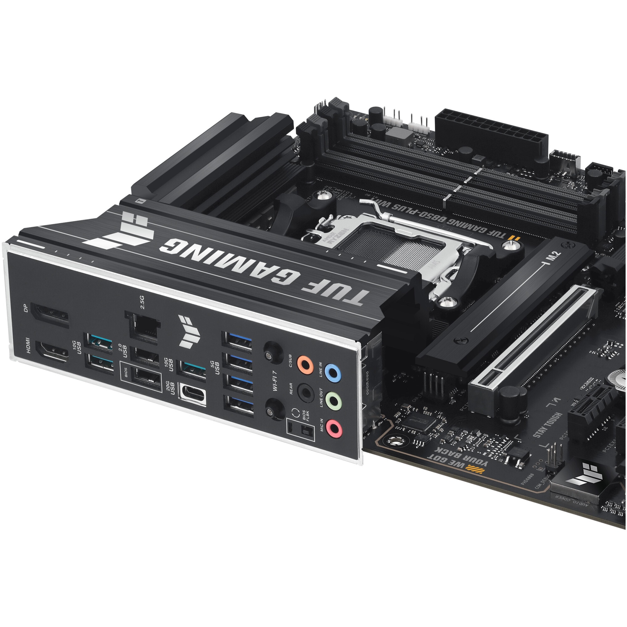 Placa de baza ASUS TUF GAMING B850-PLUS WIFI, Socket AM5 - eMAG.ro