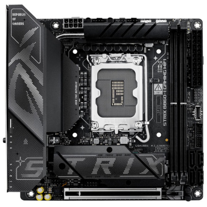 Дънна платка ASUS ROG STRIX B860-I GAMING WIFI, Socket LGA1851
