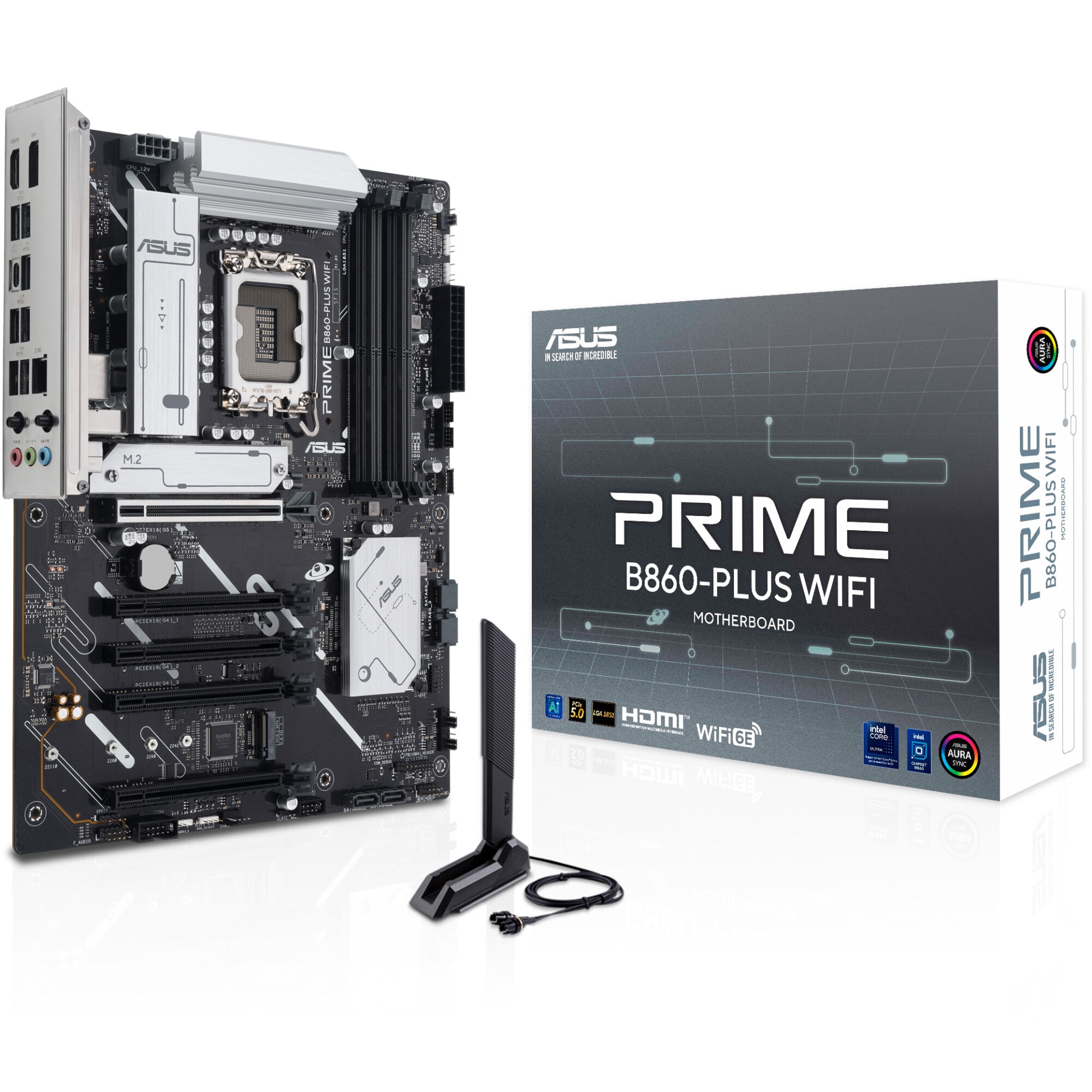 Placa de baza ASUS PRIME B860-PLUS WIFI, Socket LGA1851