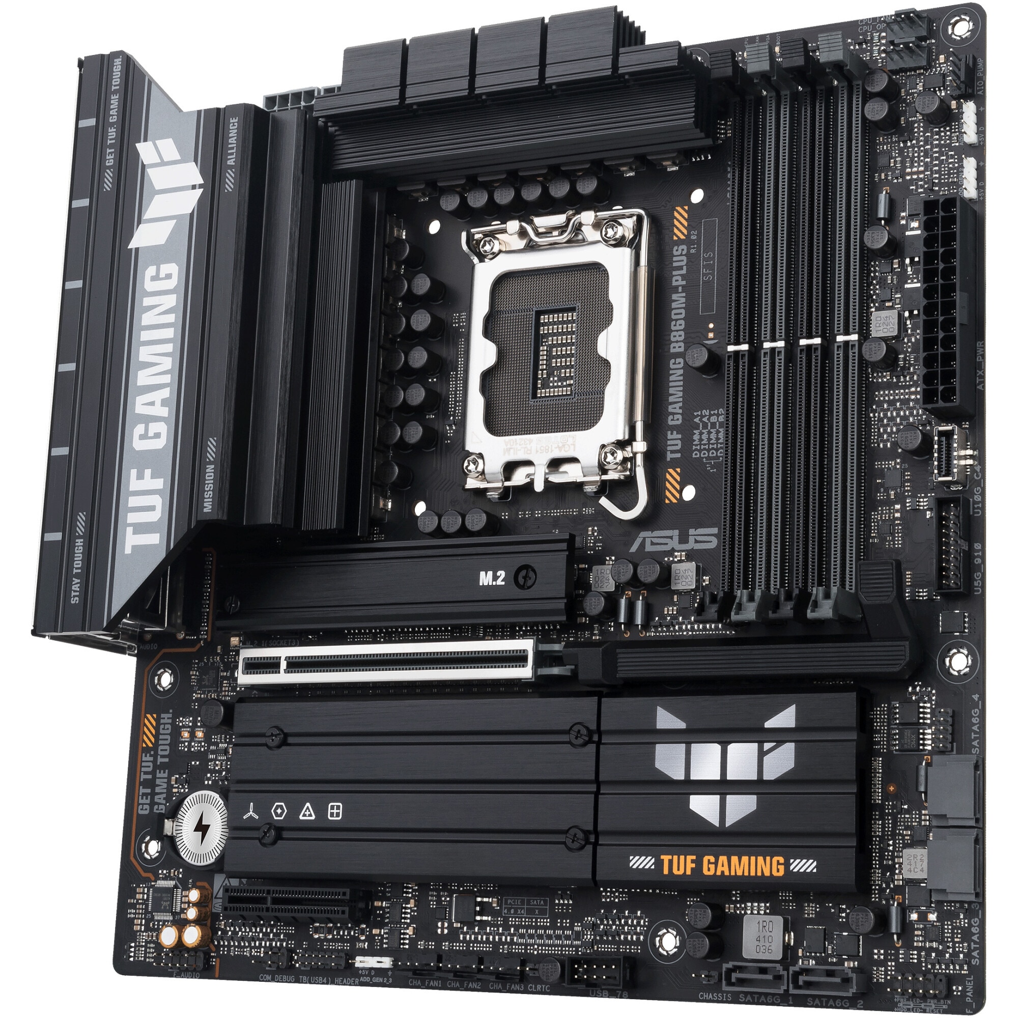 Placa de baza ASUS TUF GAMING B860M-PLUS, Socket LGA1851 - eMAG.ro