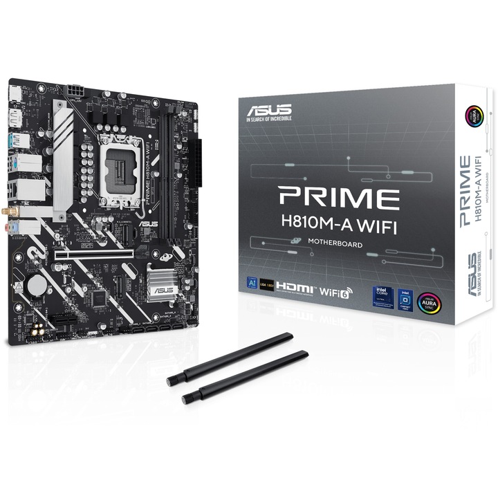 Дънна платка ASUS PRIME H810M-A WIFI, Socket LGA1851