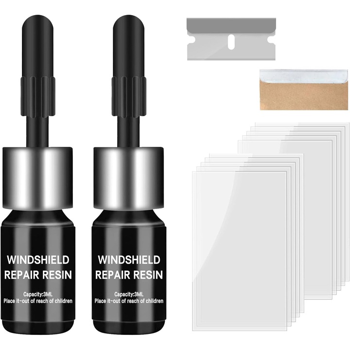 Ремонтен комплект за предно стъкло, Generic, nano repair fluid, 10 ml, зимен