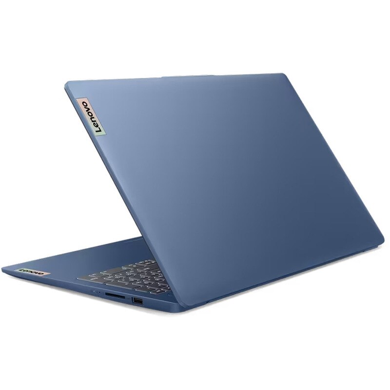 Laptop Lenovo IdeaPad Slim 3 15IRU8 cu procesor Intel® Core™ i3-1305U pana la 4.5GHz, 5 cores, 15.6" Full HD, 8GB LPDDR5, 1 TB SSD, Intel® UHD Graphics, No OS, Abyss Blue