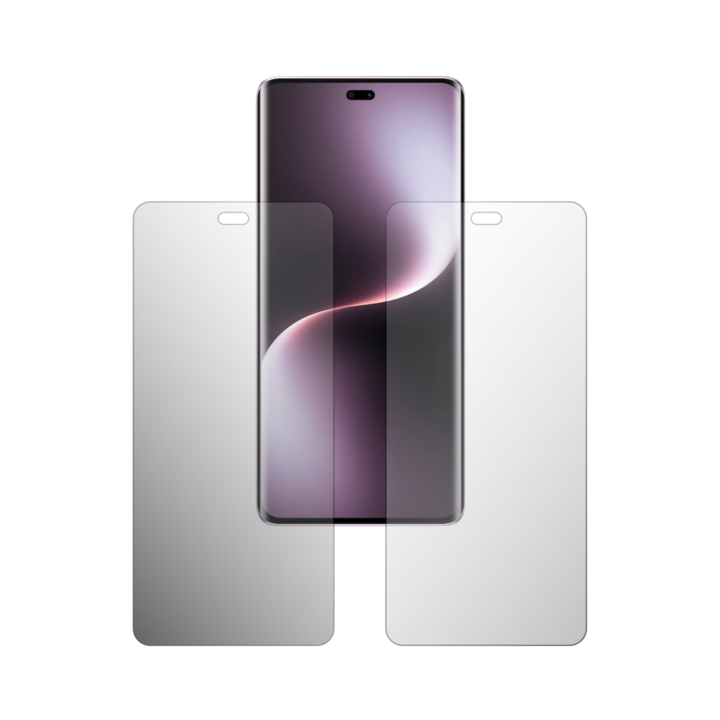 Комплект от 2X Folie24 протектори за екран, за Honor Magic7 Lite, 1X Ultra-Clear + 1X Matte, подходящо за калъфа покритие (съвместимо с калъфа), залепващо, гъвкаво със саморегенериране