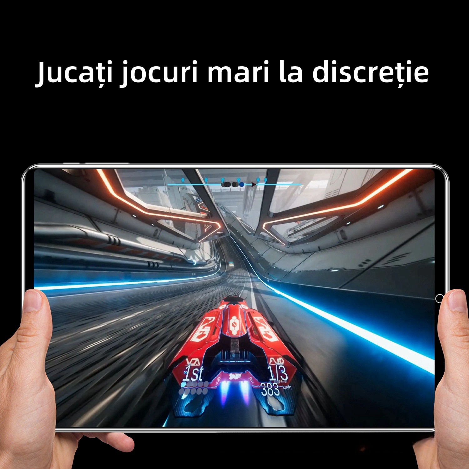 Tableta, 10 inchi, 2+32 GB, quad-core, WIFI, Bluetooth, ecran IPS HD, senzor de gravitate, recunoastere faciala, dual SIM dual standby, 1280x800, 4000mAh, negru