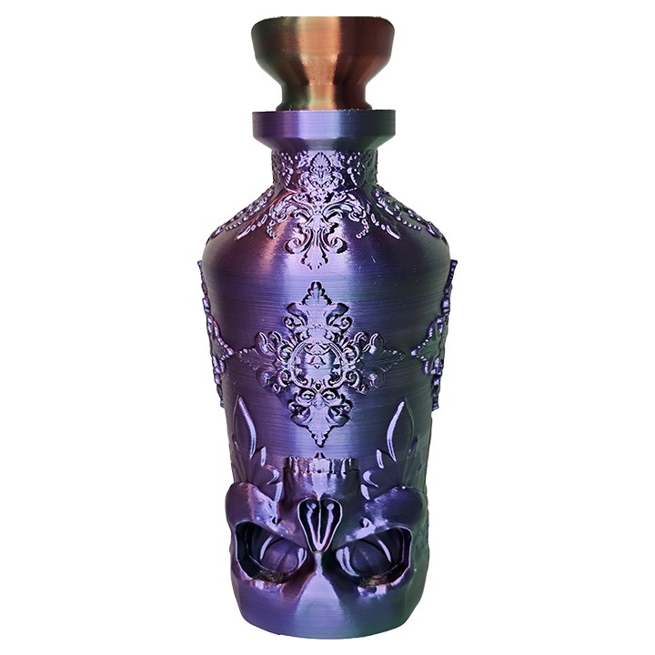 Sticla, Cutie de Zaruri, D&D Dice Vault, Potion Bottle, Violet Maro Verzui, Cameleon