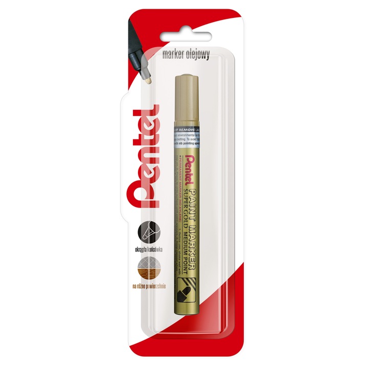 Маркер MMP10, Pentel, 2.3mm, 8.7ml, блистер