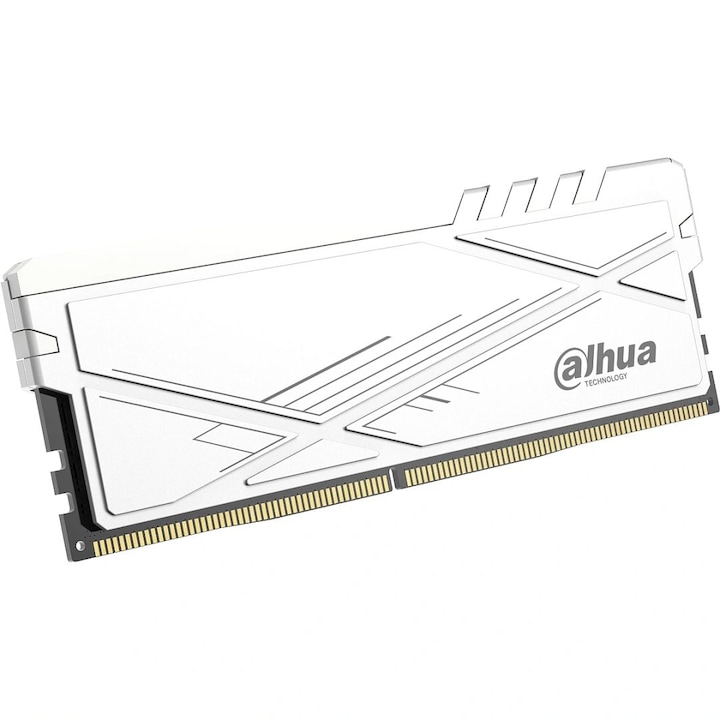 Memorie RAM Dahua 8GB DDR4 3600MHz, alb, CL18, 1,35V