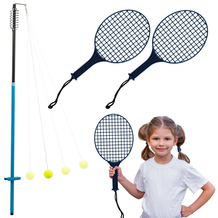 Set speedball NS-499, 2 rachete, 1 minge, ajustabil 124x138,5cm