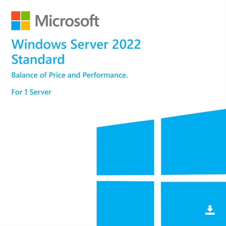 Лиценз за Microsoft Windows Server 2022 Standard Retail