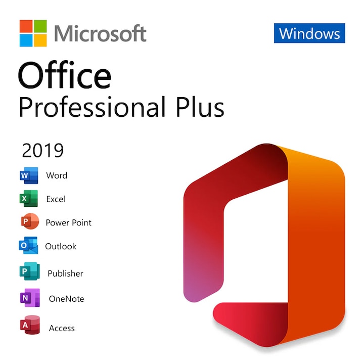 Лиценз за Microsoft Office 2019 Pro Plus Retail