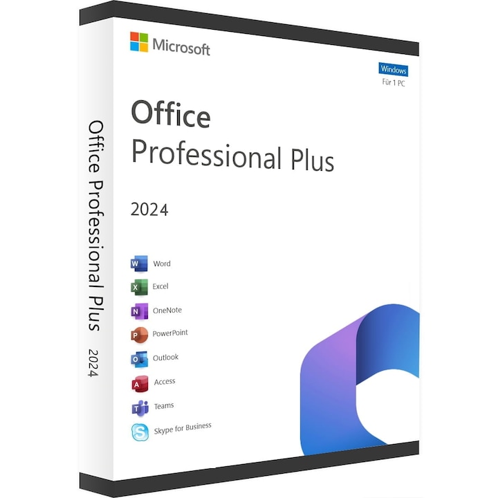 Лиценз за Microsoft Office 2024 Professional Plus 1 устройство