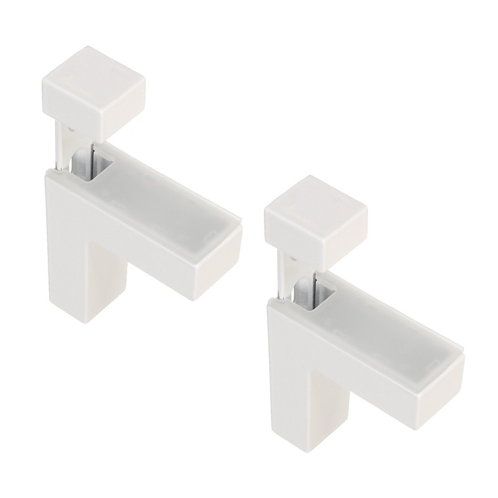 Suport polita sticla 2445, 3-40 mm, alb (set 2 buc)