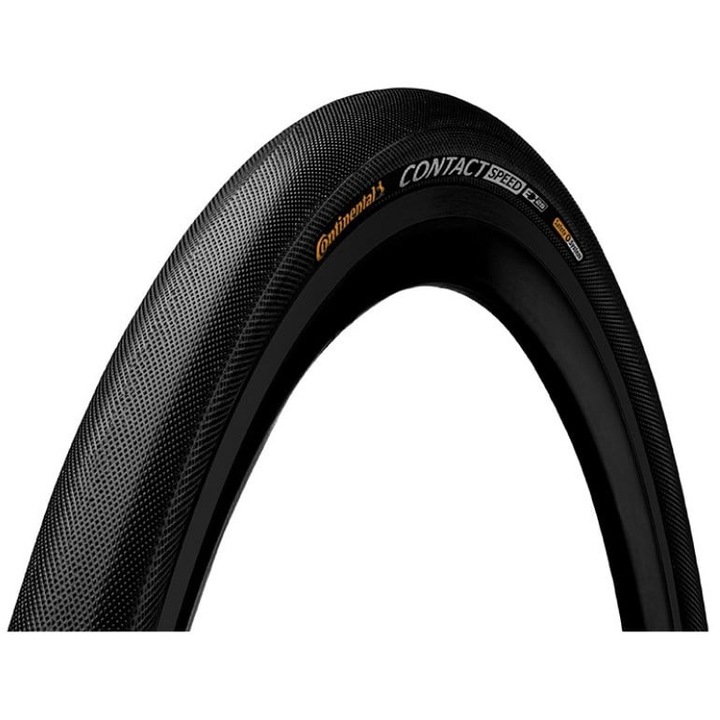 Anvelopa de bicicleta Continental Contact Speed 47-622 (28 x 1.75 ) negru/negru