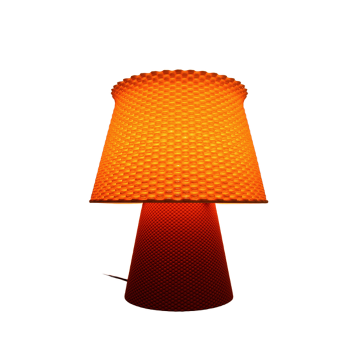 Лампа за вътрешно осветление Bruno, 3D принтирана, размер 200x238 мм, сложен дизайн