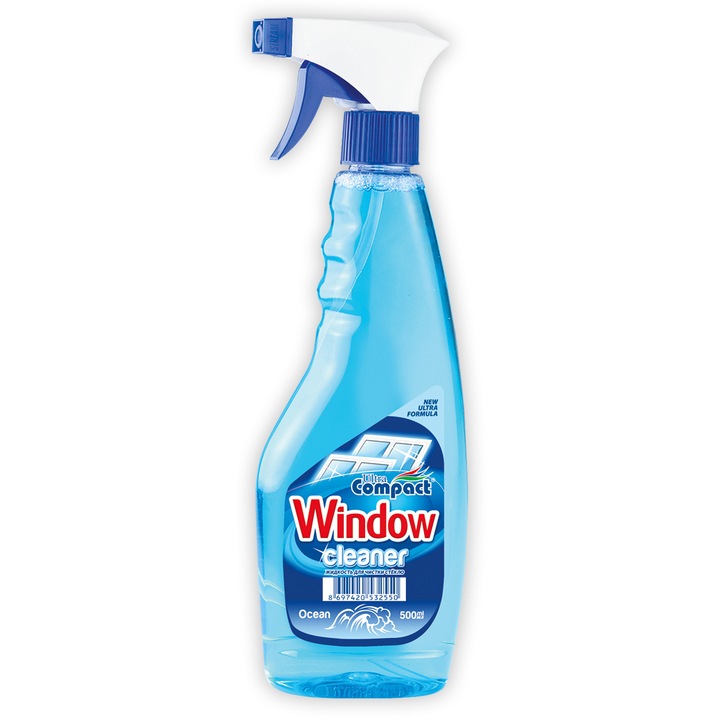 Ultra Compact ablaktisztító oldat, 500 ml