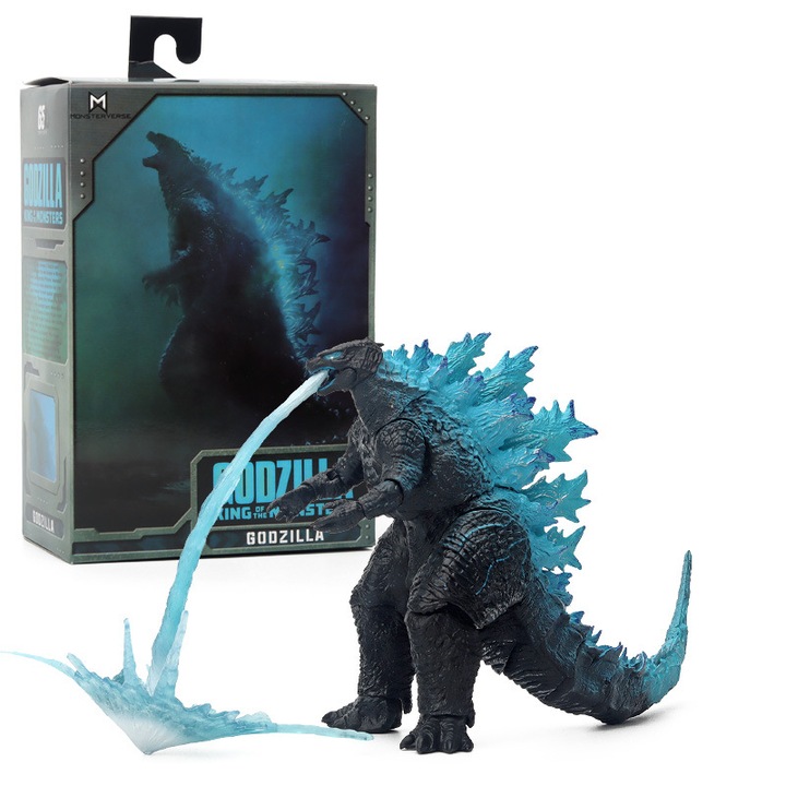 Figurina, Handheld, SHM Godzilla GSL, multi joint mobile, albastru