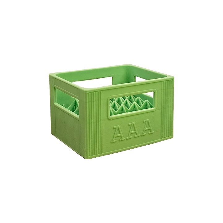 Carcasa tip Ladita pentru Baterii sau Acumulatori AAA, Verde