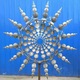 Szélforgó, kerti dísz, lenyűgöző kinetikus mozgások, 31 cm, egyszerű telepítés - WINDARA