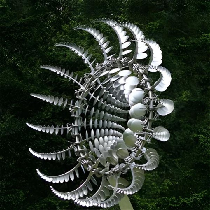 Szélforgó, kerti dísz, lenyűgöző kinetikus mozgások, 31 cm, egyszerű telepítés - WINDARA