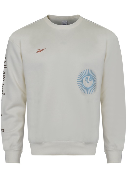 REEBOK - hanorac barbatesc CL GV Crew ecru, Ecru