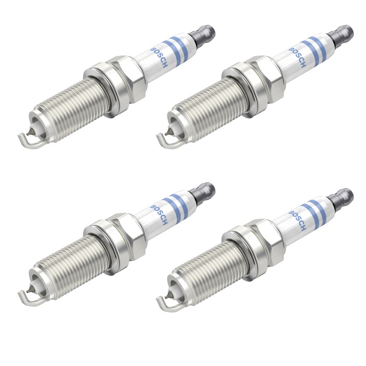 4 db Bosch gyújtógyertya csomag Bmw 1-es, 3-as, 5-ös, 6-os, 7-es sorozatú, X1-es, X3-as, X5-ös, Z4-es