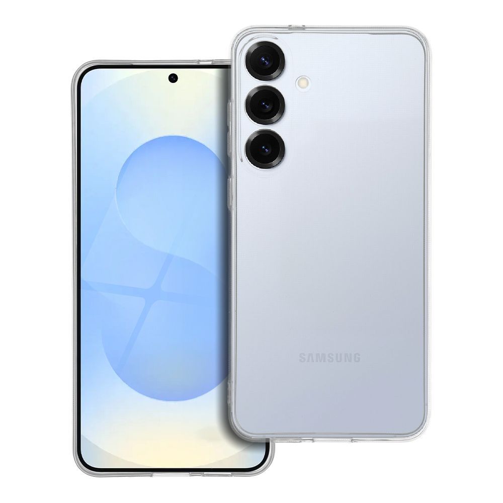 Husa din silicon compatibila Samsung Galaxy S25 Plus 5G (S25+ 5G), groasa, transparenta, cu protectie pentru camera, 2 mm