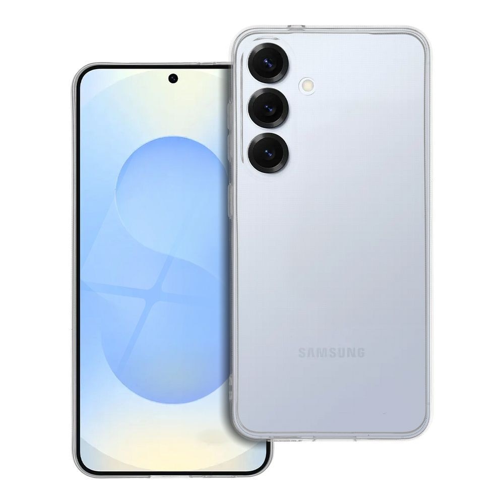 Husa din silicon compatibila Samsung Galaxy S25 Plus 5G (S25+ 5G), groasa, transparenta, cu protectie pentru camera, 2 mm