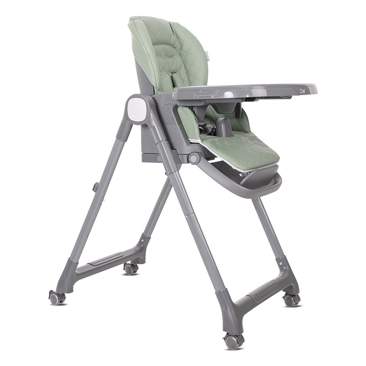 Столче за хранене LORELLI CHEF, 3 в 1, Greеn Leather