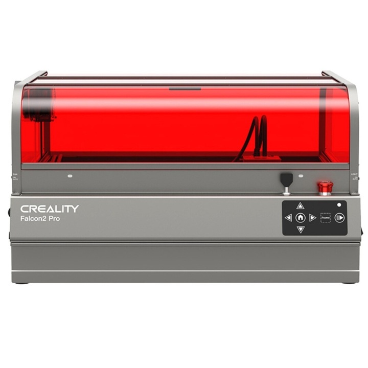 Creality Falcon2 Pro 40W Laser Engraver Cutter, Camera incorporata, Fire / Airflow / Lens Monitoring, 400*415mm