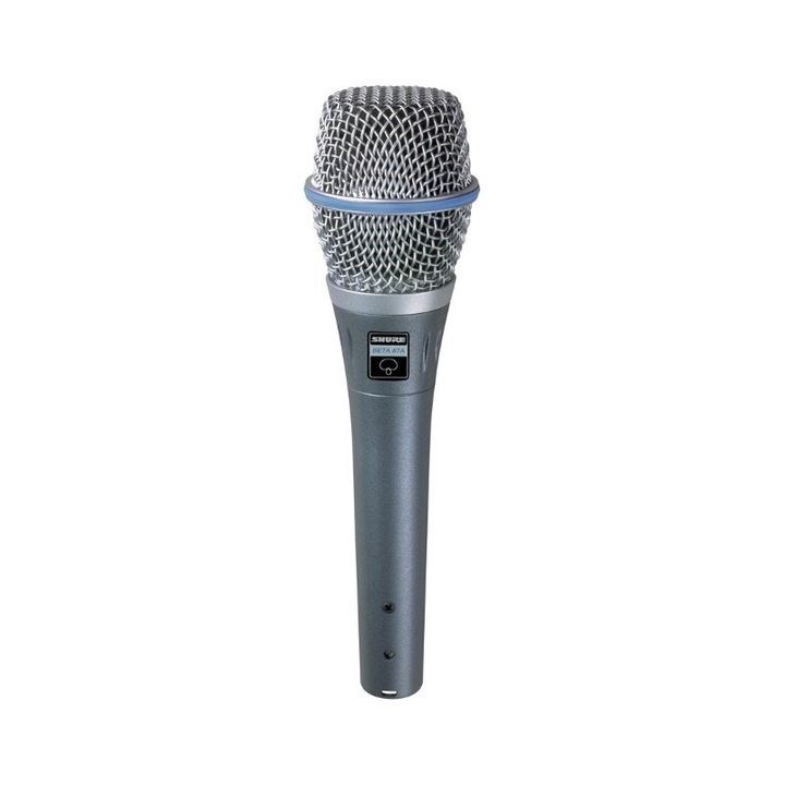 Microfon vocal, Shure, Beta 87A, hipercardioid, XLR, Condensator