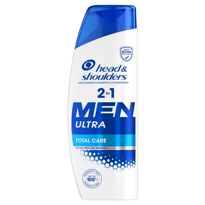 Head & Shoulders Men Ultra Total Care 2az1-ben korpa elleni sampon 330 ml