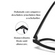 Set 2 Ochelari Protectie Calculator SuperTrends® Anti Lumina Albastra, Ochelari Gaming Fara Dioptrii Unisex, Ochelari Protectie Calculator Cu Lentile Transparente, Culoare Negru, Protectie Vizuala Pentru Laptop Telefon Tableta Televizor