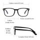 Set 2 Ochelari Protectie Calculator SuperTrends® Anti Lumina Albastra, Ochelari Gaming Fara Dioptrii Unisex, Ochelari Protectie Calculator Cu Lentile Transparente, Culoare Negru, Protectie Vizuala Pentru Laptop Telefon Tableta Televizor