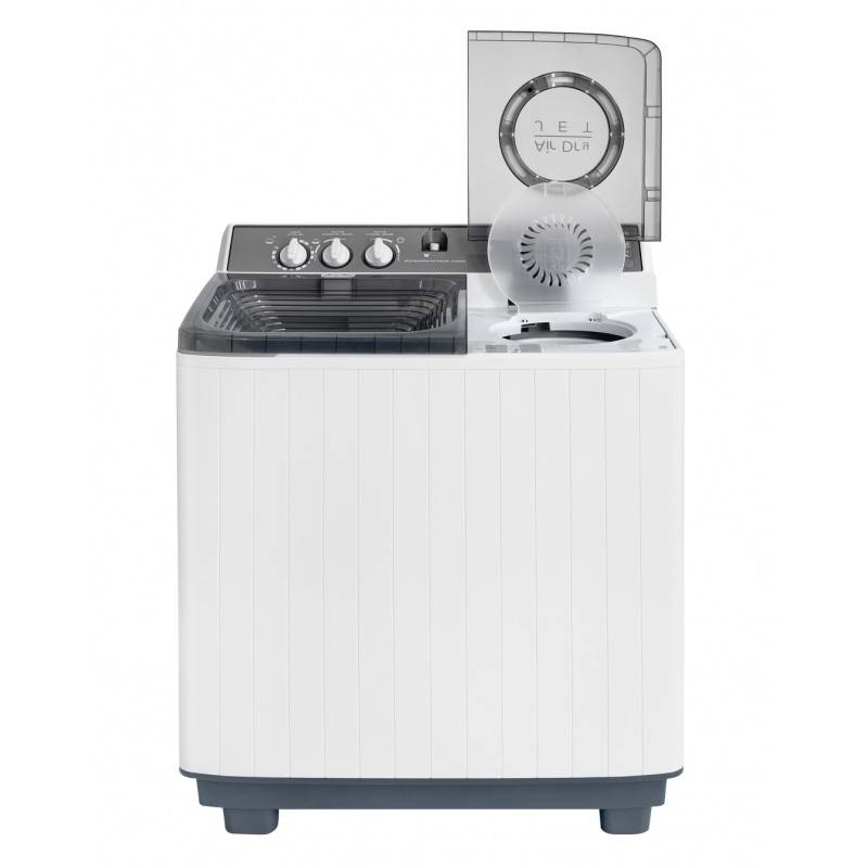 Masina de spalat rufe semi-automata Nobeltek NSWM 12.7S, 12 kg spalare, 7 kg stoarecere