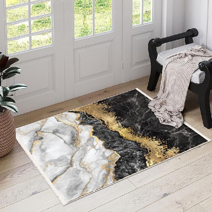 Covor camera antiderapant, 80x150 cm, CCA135