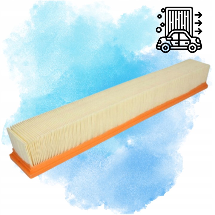 Kabinlégszűrő NewParts MF90132 Deutz Agrotron, 560x76x70mm, kompatibilis a Mann C55102-vel