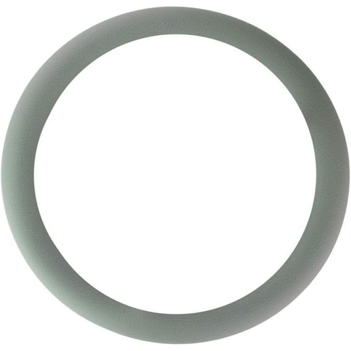 Husa Volan Universala din Silicon Aderenta, Anti-alunecare, Diametru 33 - 40 cm, Gri, eZMART