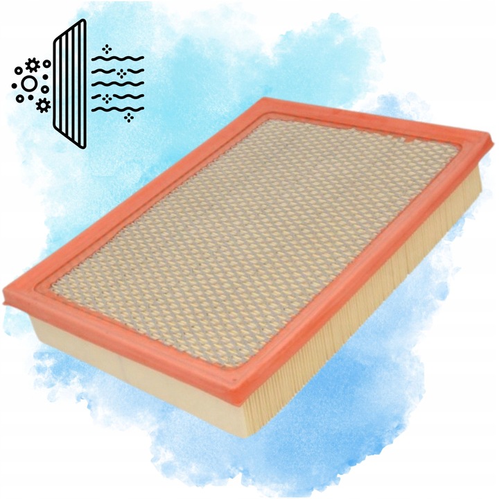 NewParts MF51044 légszűrő Toyota Fortuner Hilux 2015->-hoz, kompatibilis a Filtron AP178/5-tel