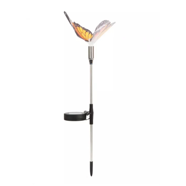 Lampa Solara Hozro, Rezistenta la Apa, Cu Lumina LED in Forma de Fluture, Ideala pentru Gradina si Decor Extern