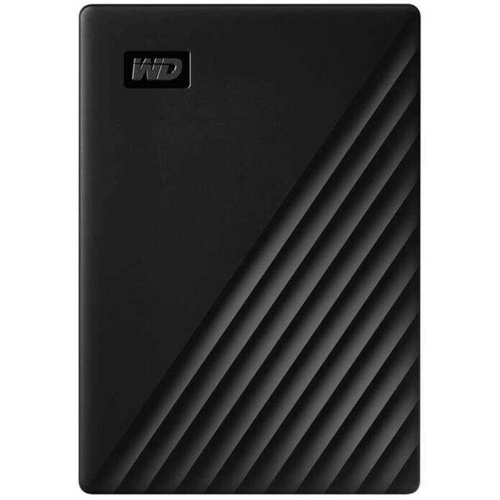 Hard Disk extern Western Digital My Passport 6TB, USB 2.0, USB 3.2, negru