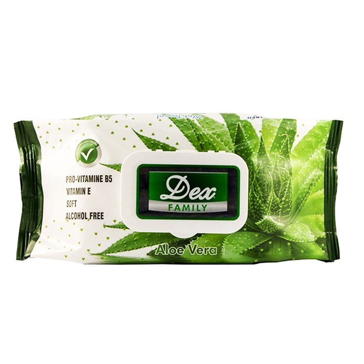 Pachet 3 X Servetele Umede Aloe Vera Dex 72buc