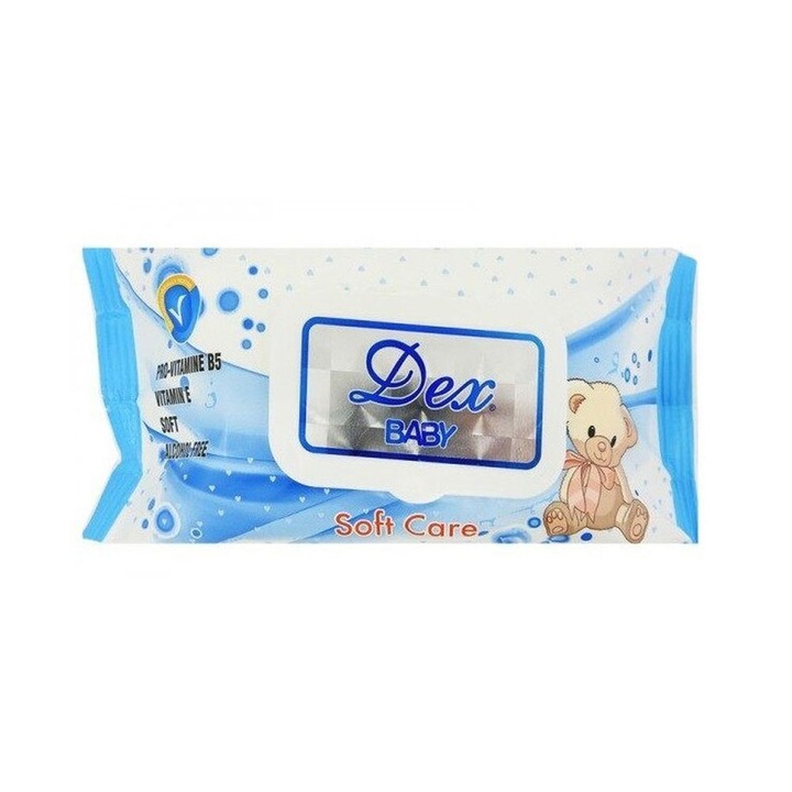 Pachet 3 X Servetele Umede Soft Care Dex 72buc